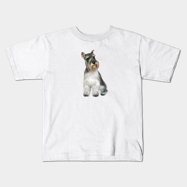 Schnauzer Kids T-Shirt by Dogs Galore and More